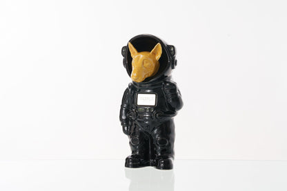 Pulvis Art Urns Pet Cremation Urn Black / Yellow / Yes (+$50) Dog Cremation Urn Bull Terrier - Customizable Figure | Pet Urn