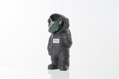 Pulvis Art Urns Pet Cremation Urn Gray Matte / Oily Green / Yes (+$50) Dog Cremation Urn Bull Terrier - Customizable Figure | Pet Urn
