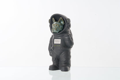 Pulvis Art Urns Pet Cremation Urn Gray Matte / Oily Green / No Dog Cremation Urn French Bulldog - Customizable Figure | Pet Urn