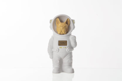 Pulvis Art Urns Pet Cremation Urn White Matte / Yellow / Yes (+$50) Dog Cremation Urn French Bulldog - Customizable Figure | Pet Urn