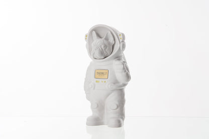 Pulvis Art Urns Pet Cremation Urn White Matte / White Matte / No Dog Cremation Urn French Bulldog - Customizable Figure | Pet Urn