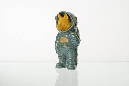 Pulvis Art Urns Pet Cremation Urn Oily Green / Yellow / No Dog Cremation Urn German Shepherd - Customizable Figure | Ceramic Pet Urn