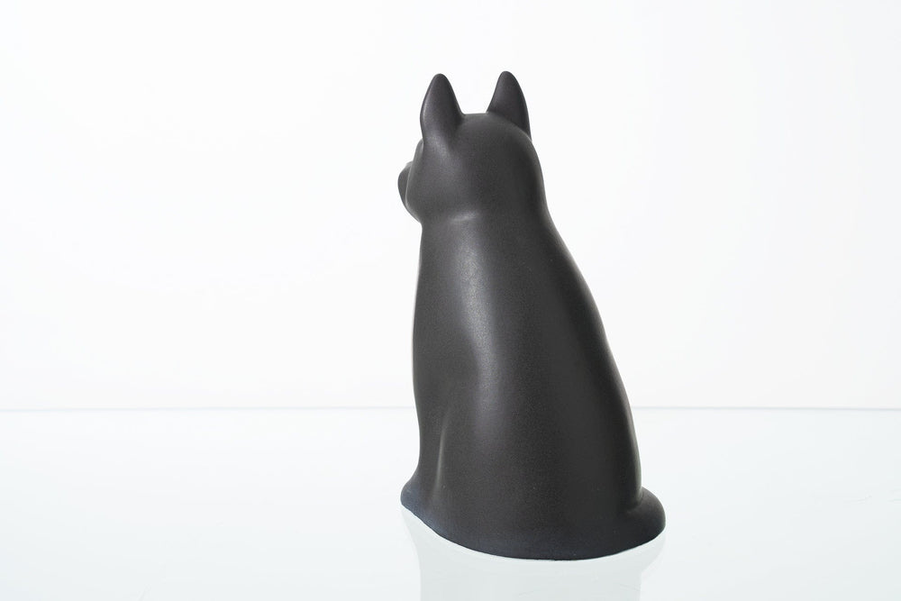 Pulvis Art Urns Pet Urn "Barkley" Pet Urn for Dog - Grey Matte | Ceramic | Handmade