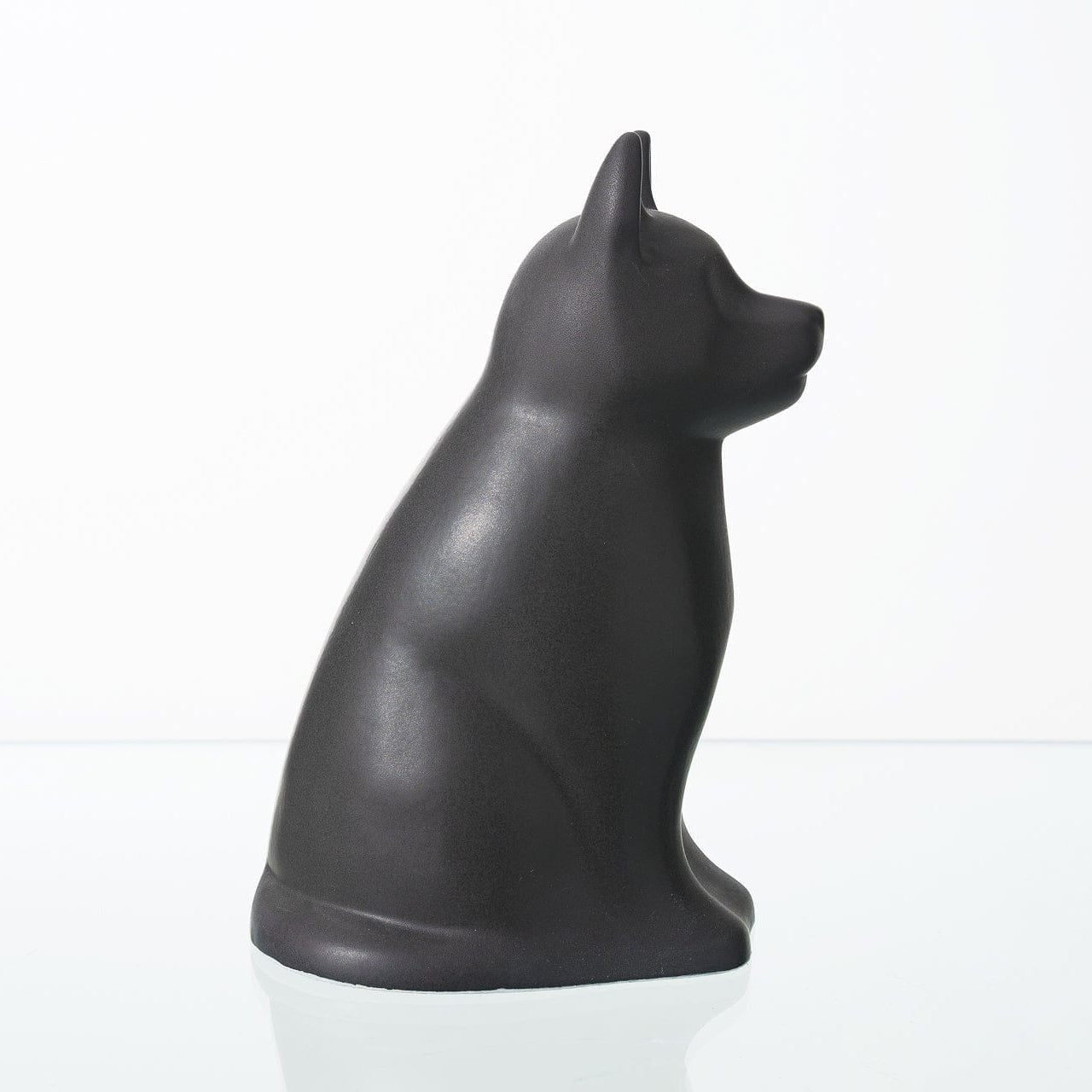"Barkley" Pet Urn for Dog - Grey Matte | Ceramic | Handmade - Pulvis Art Urns