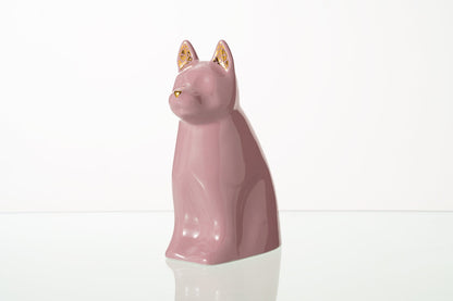 "Barkley" Pet Urn for Dog - Pink | Ceramic | Handmade - Pulvis Art Urns