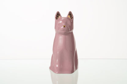 "Barkley" Pet Urn for Dog - Pink | Ceramic | Handmade - Pulvis Art Urns