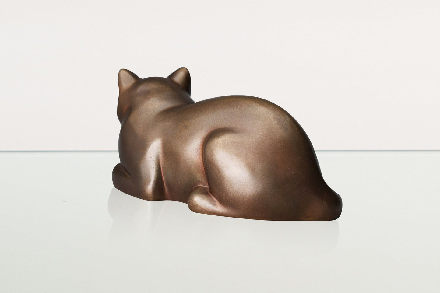 
                  
                    Pulvis Art Urns Pet Urn Cast Bronze Cat Urn "At Rest" | Premium Quality Bronze Urn
                  
                