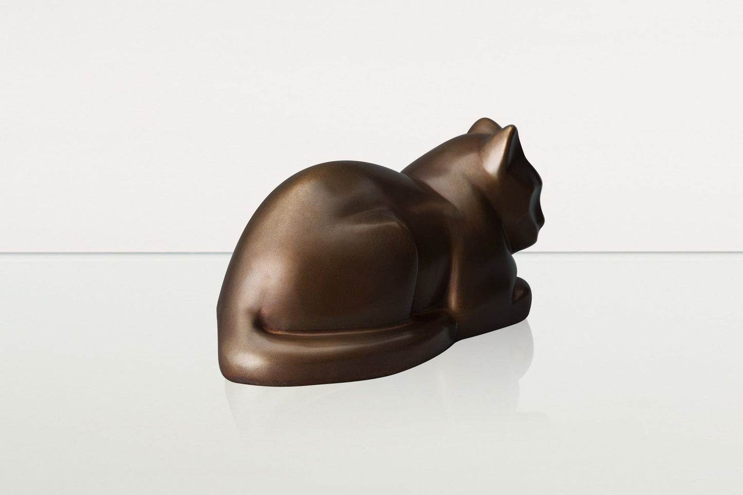 
                  
                    Pulvis Art Urns Pet Urn Cast Bronze Cat Urn "At Rest" | Premium Quality Bronze Urn
                  
                