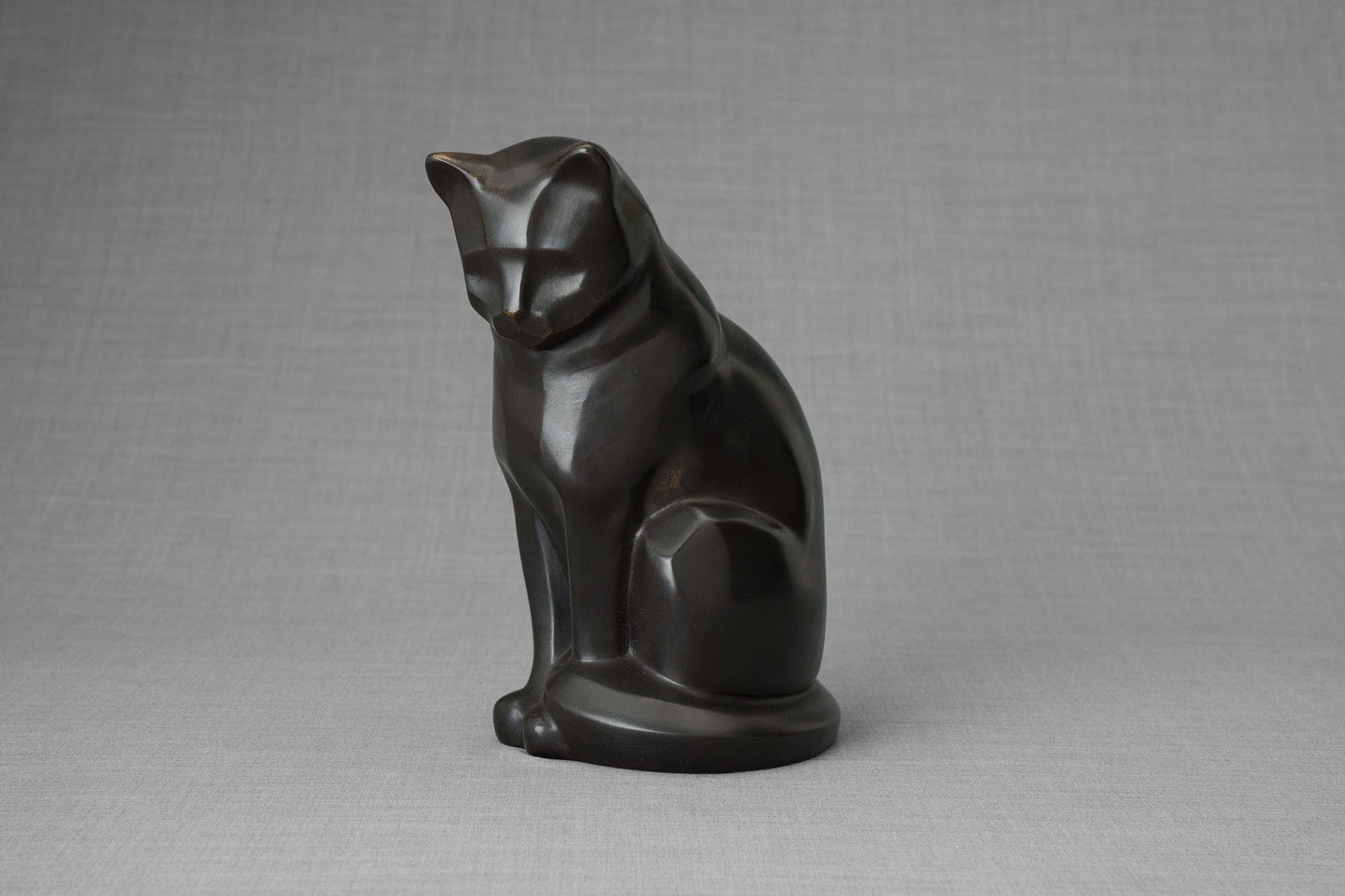 
                  
                    Pulvis Art Urns Pet Urn Cast Bronze Cat Urn "Neko" | Dark Matte Patina |Cast Bronze
                  
                