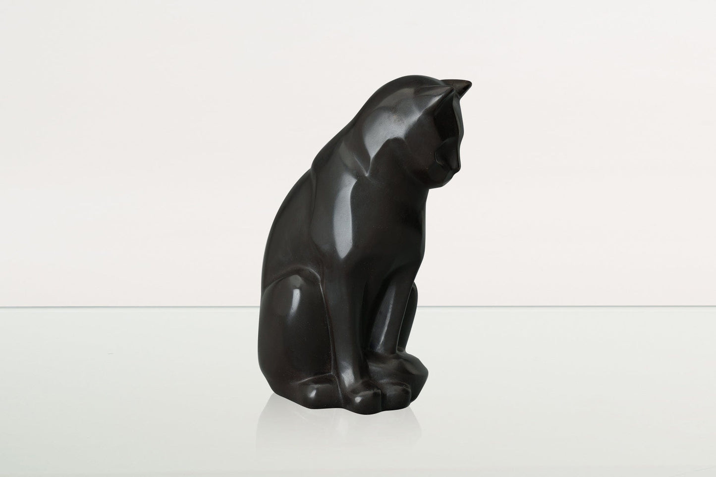 
                  
                    Pulvis Art Urns Pet Urn Cast Bronze Cat Urn "Neko" | Dark Matte Patina | Cast Bronze Urn
                  
                
