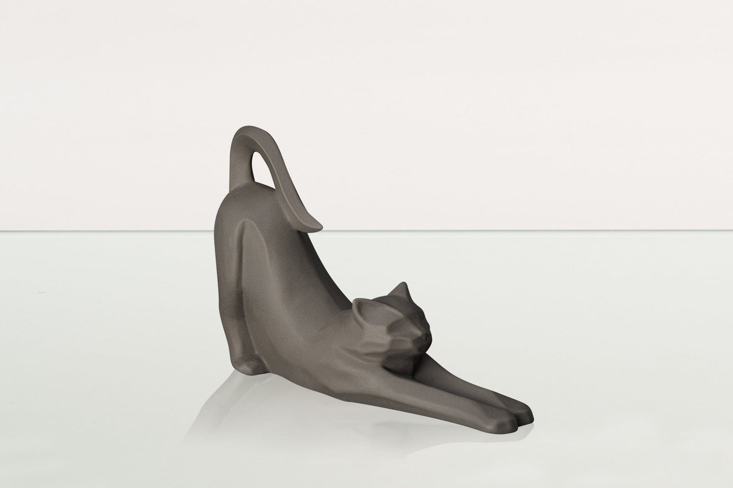 
                  
                    Pulvis Art Urns Pet Urn Cat Cremation Urn For Ashes "Grace" - Grey Matte | Ceramic Pet Urn
                  
                