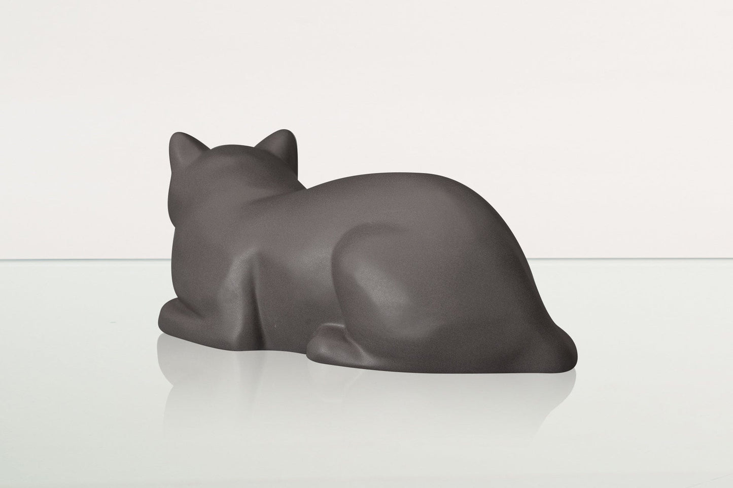 
                  
                    Pulvis Art Urns Pet Urn Cat Cremation Urn for Ashes - Gray Matte | Ceramic | Handmade Cat Urn
                  
                