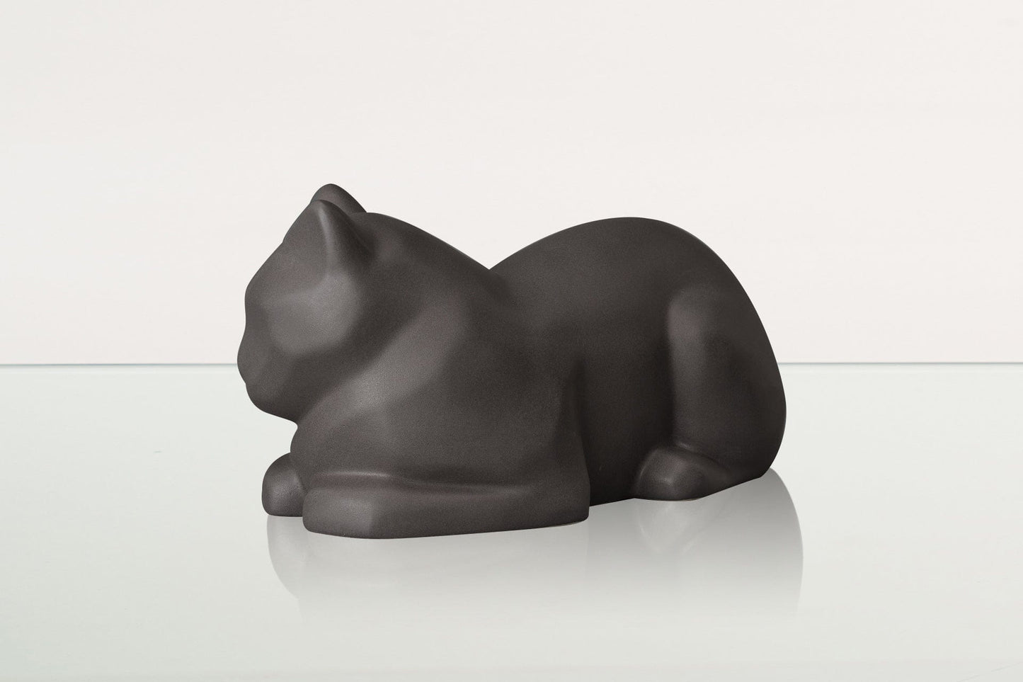 
                  
                    Pulvis Art Urns Pet Urn Cat Cremation Urn for Ashes - Gray Matte | Ceramic | Handmade Cat Urn
                  
                