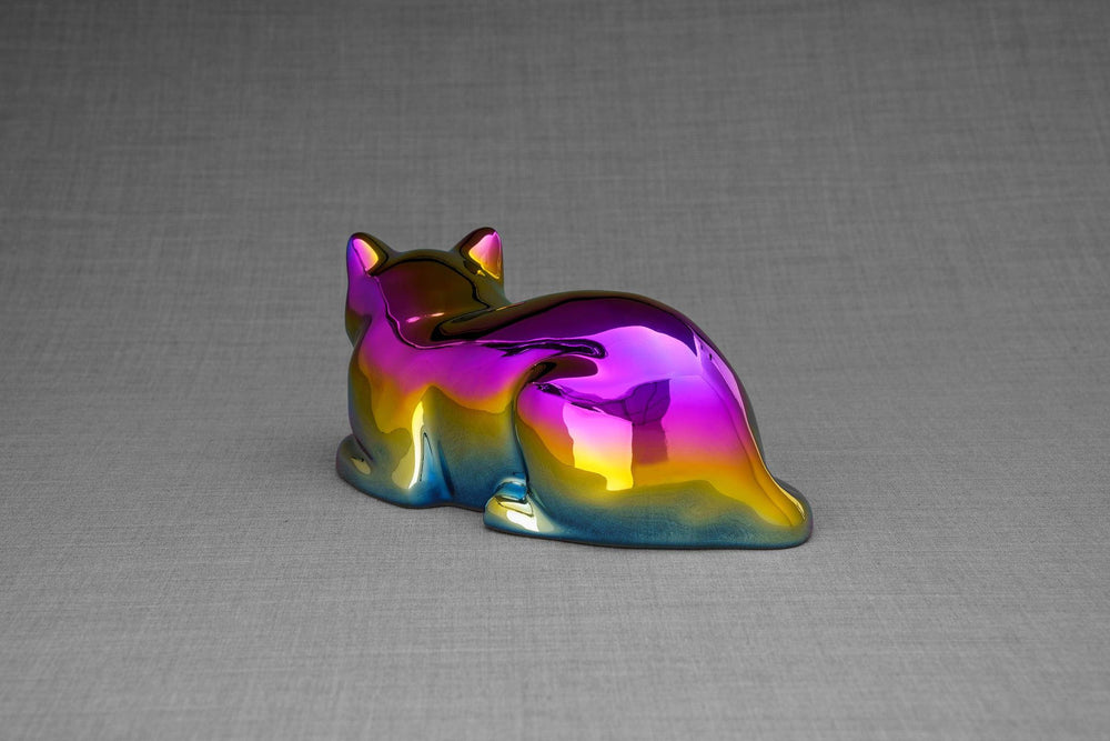 
                  
                    Pulvis Art Urns Pet Urn Cat Cremation Urn for Ashes - Titanized | Ceramic | Handmade
                  
                