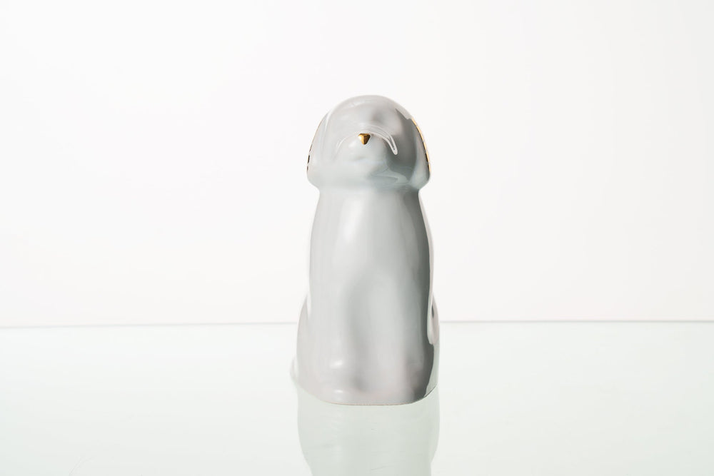 Pulvis Art Urns Pet Urn "Cuddle" Pet Urn for Dog - White | Ceramic | Handmade