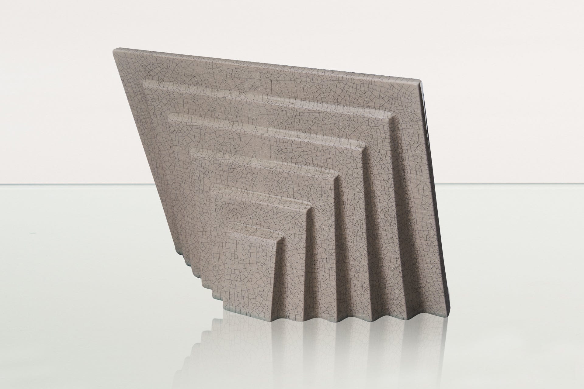 Dog Cremation Urn for Ashes - Craquelure | Ceramic | Handmade Pet Urn - Pulvis Art Urns