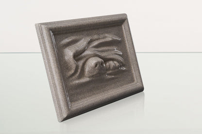 Dog Cremation Urn for Ashes - Craquelure | Ceramic | Handmade Pet Urn - Pulvis Art Urns