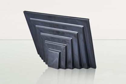 Dog Cremation Urn for Ashes - Dark Matte | Ceramic | Handmade Pet Urn - Pulvis Art Urns