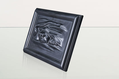 Dog Cremation Urn for Ashes - Dark Matte | Ceramic | Handmade Pet Urn - Pulvis Art Urns