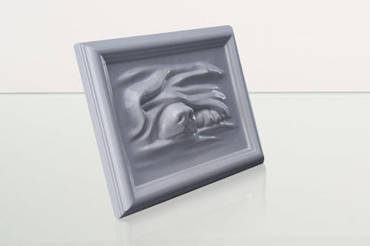 Dog Cremation Urn for Ashes - White | Ceramic | Handmade Pet Urn - Pulvis Art Urns