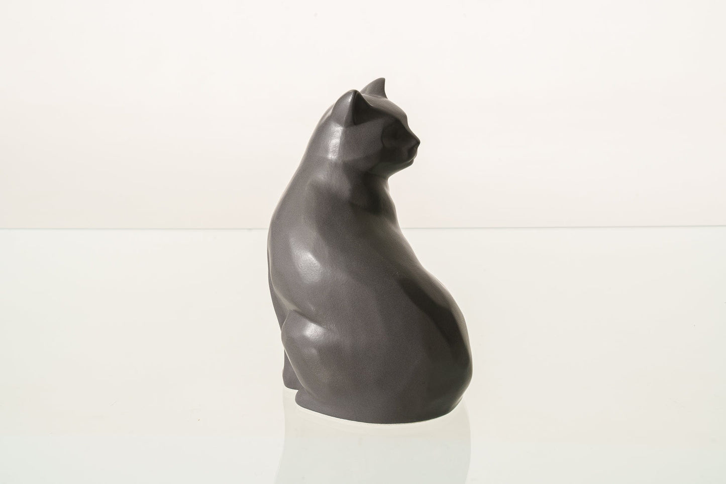 
                  
                    Pulvis Art Urns Pet Urn Felix Cat Urn for Ashes - Gray Matte | Ceramic | Handmade Pet Urn
                  
                