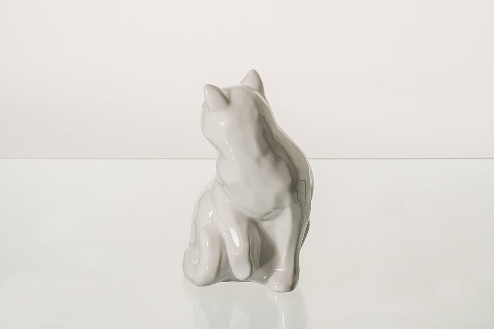 
                  
                    Pulvis Art Urns Pet Urn Felix Cat Urn for Ashes - White | Ceramic | Handmade Pet Urn
                  
                