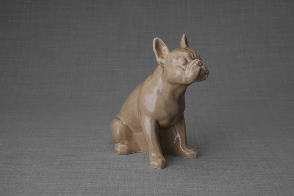 
                  
                    Pulvis Art Urns Pet Urn French Bulldog Pet Urn - Beige | Ceramic Urn
                  
                