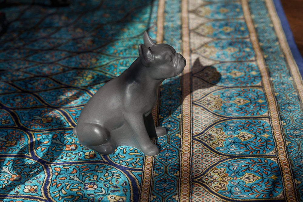 
                  
                    Pulvis Art Urns Pet Urn French Bulldog Pet Urn - Grey Matte | Ceramic Urn
                  
                