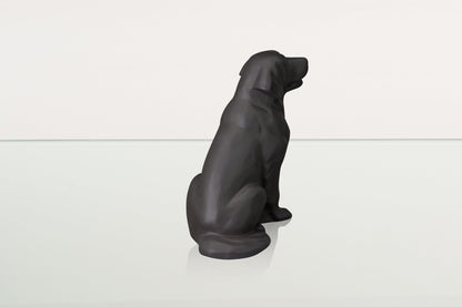 Golden Retriever Pet Urn - Grey Matte | Ceramic Dog Urn - Pulvis Art Urns