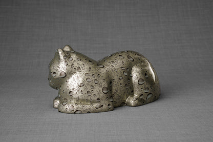 HydroGraphics Pet Urn For Cat - "Drops" - Ceramic | Hydro Dipping - Pulvis Art Urns