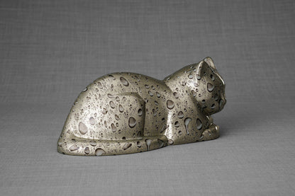 HydroGraphics Pet Urn For Cat - "Drops" - Ceramic | Hydro Dipping - Pulvis Art Urns