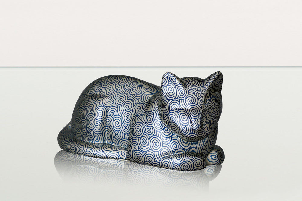Pulvis Art Urns Pet Urn HydroGraphics Pet Urn For Cat - 
