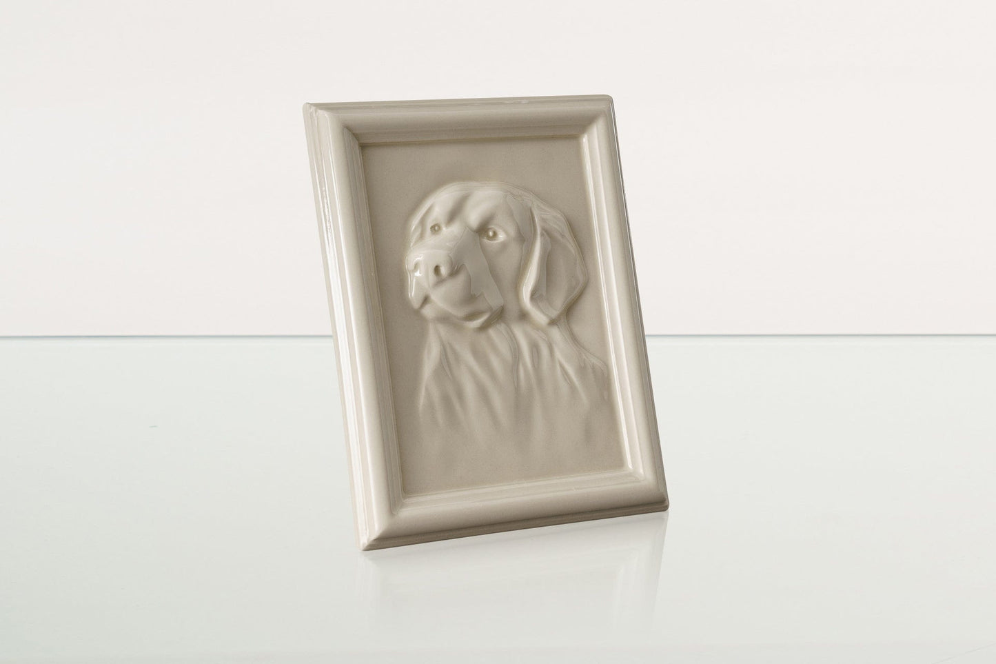 
                  
                    Pulvis Art Urns Pet Urn Labrador Pet Urn for Ashes - Transparent | Ceramic | Handmade Pet Urn
                  
                
