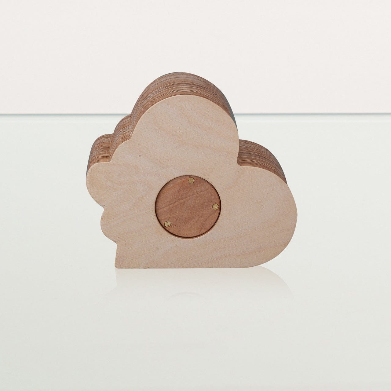 Love Paw Pet Urn - Plywood | Handmade Pet Memorial - Pulvis Art Urns