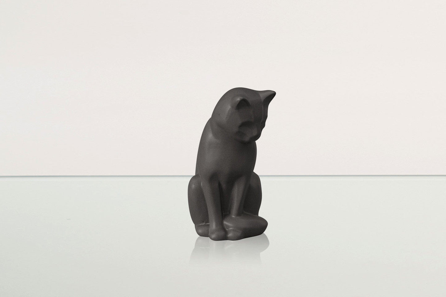 
                  
                    Pulvis Art Urns Pet Urn Mini Pet Urn for Ashes Neko - Gray Matte | Ceramic | Handmade Cat Urn
                  
                