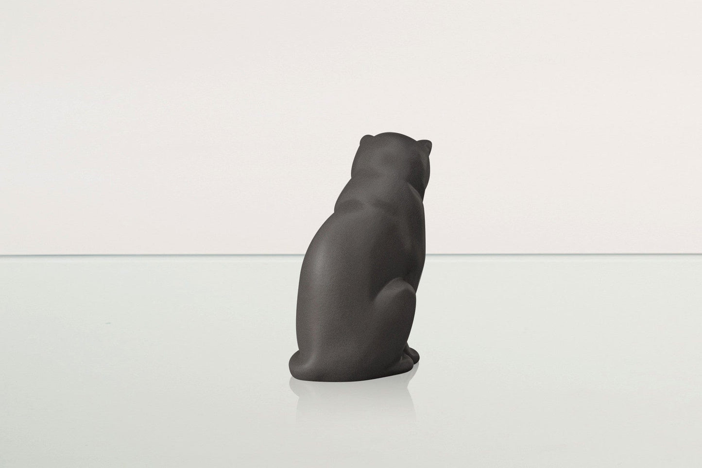 
                  
                    Pulvis Art Urns Pet Urn Mini Pet Urn for Ashes Neko - Gray Matte | Ceramic | Handmade Cat Urn
                  
                