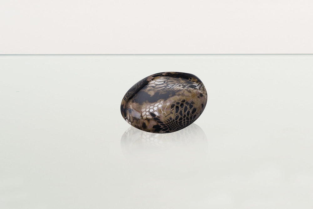 Pulvis Art Urns Pet Urn Mini Reptile Urn - Beige | Ceramic | HydroGraphics