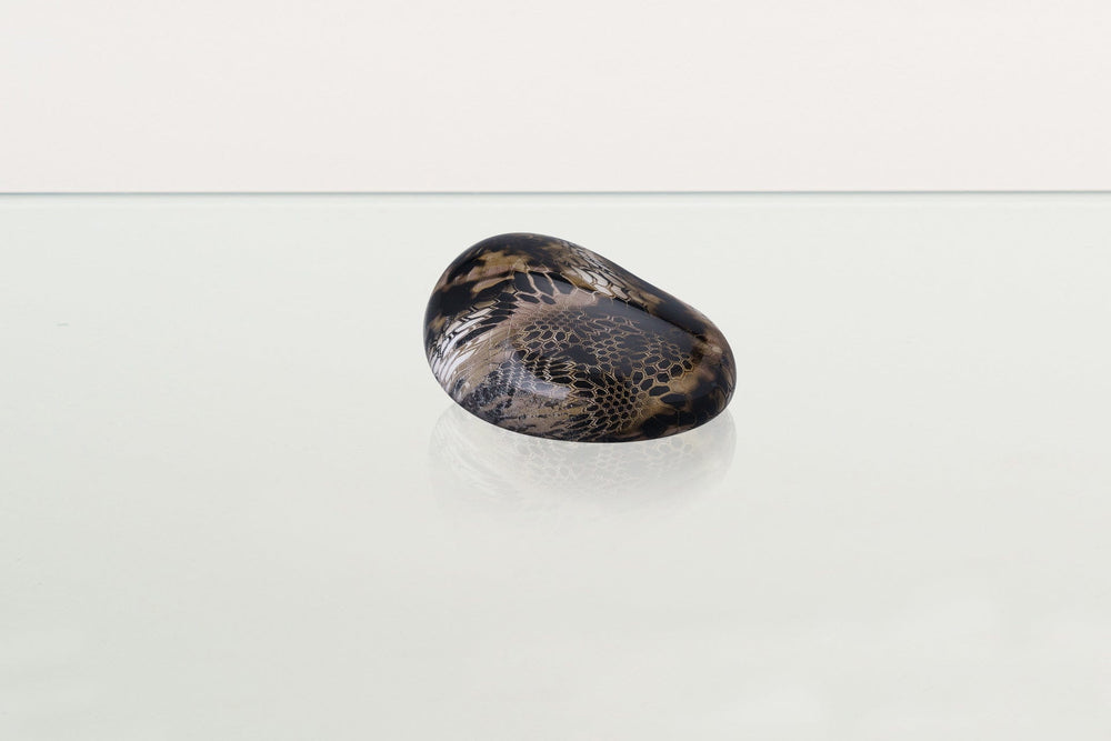 Pulvis Art Urns Pet Urn Mini Reptile Urn - Beige | Ceramic | HydroGraphics