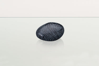 Mini Reptile Urn - Dark Blue | Ceramic | HydroGraphics - Pulvis Art Urns