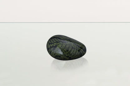 Mini Reptile Urn - Dark Green | Ceramic | HydroGraphics - Pulvis Art Urns