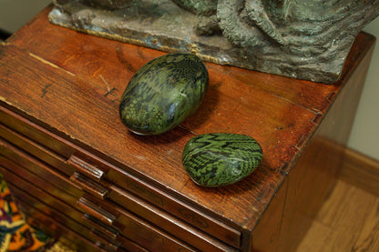 Mini Reptile Urn - Dark Green | Ceramic | HydroGraphics - Pulvis Art Urns