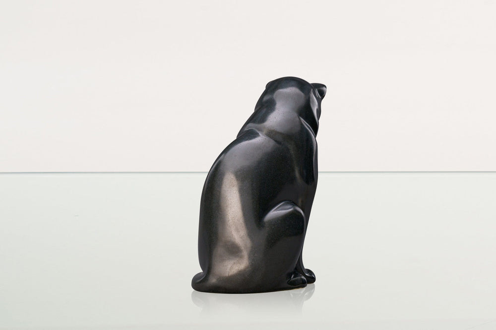 
                  
                    Pulvis Art Urns Pet Urn Neko Pet Urn for Ashes - Dark Matte | Ceramic | Handmade Cat Urn
                  
                