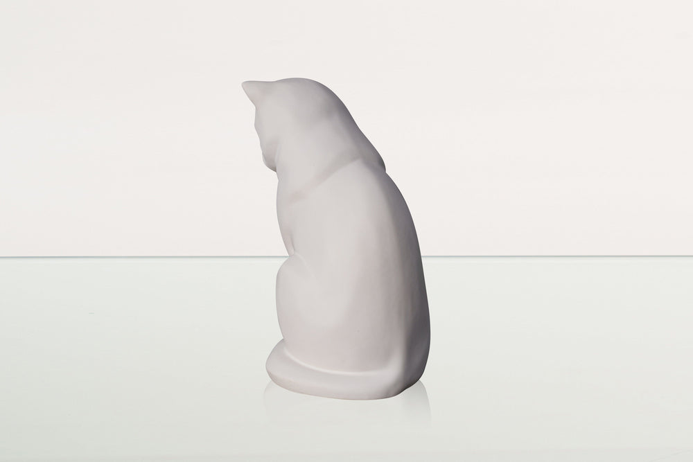 
                  
                    Pulvis Art Urns Pet Urn Neko Pet Urn for Ashes - White Matte | Ceramic | Handmade Cat Urn
                  
                