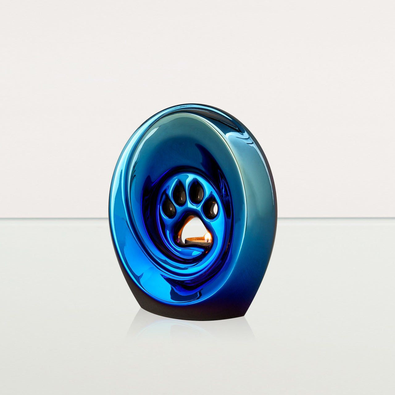 Paw Pet Urn for Ashes - Titanized | Ceramic | Handmade Pet Urn - Pulvis Art Urns