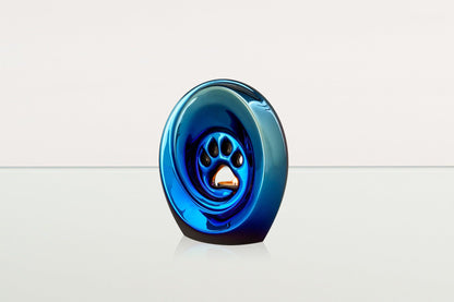 Paw Pet Urn for Ashes - Titanized | Ceramic | Handmade Pet Urn - Pulvis Art Urns