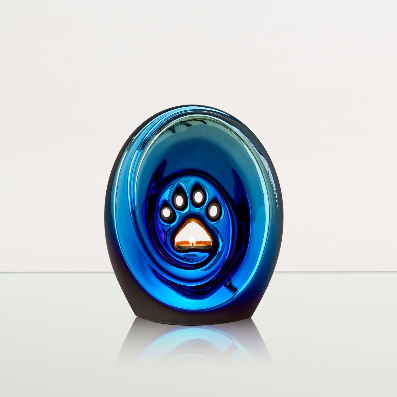 Paw Pet Urn for Ashes - Titanized | Ceramic | Handmade Pet Urn - Pulvis Art Urns