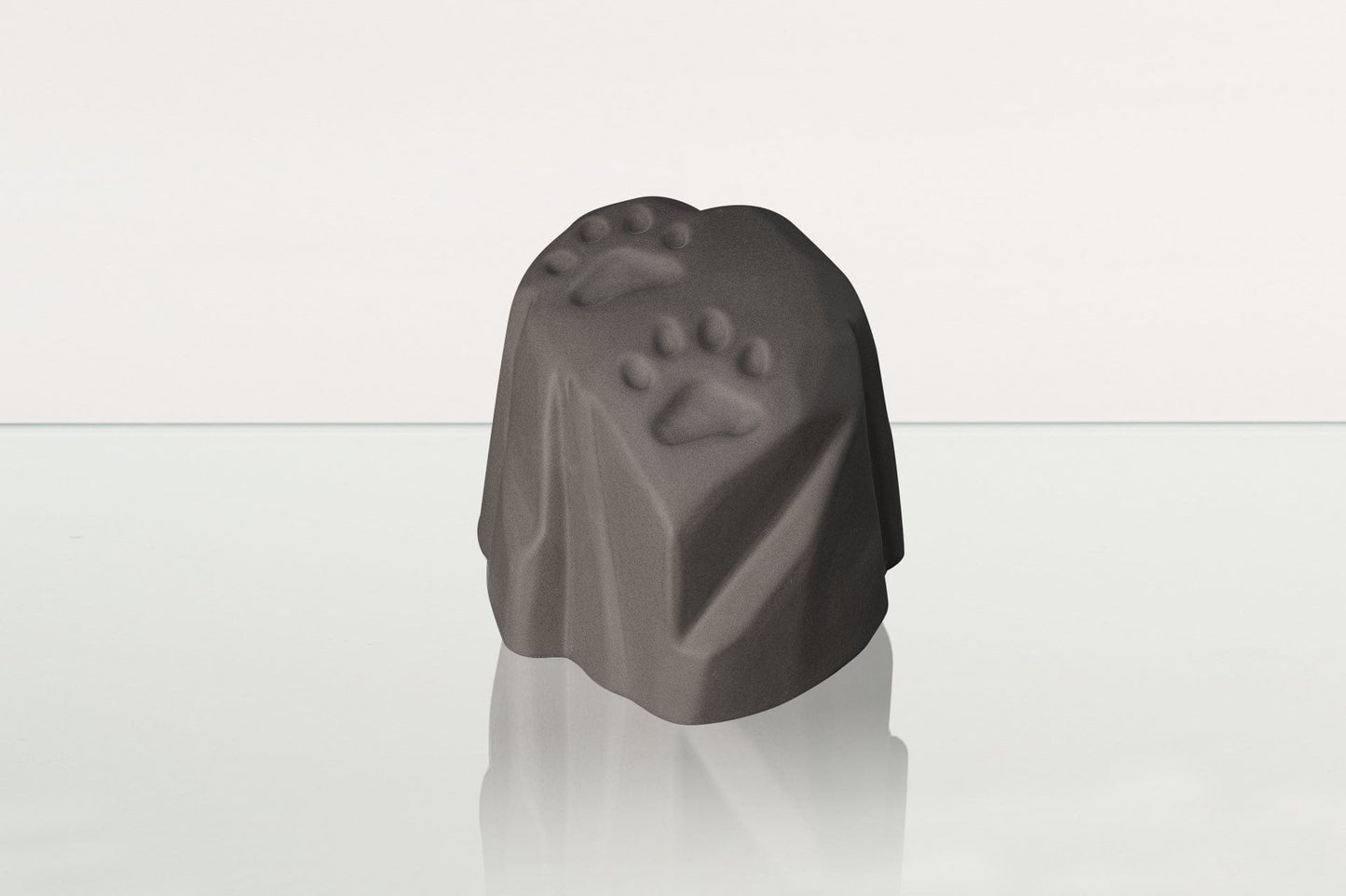 
                  
                    Pulvis Art Urns Pet Urn Paw Print Urn For Pet Ashes - Grey Matte | Ceramic Pet Urn
                  
                