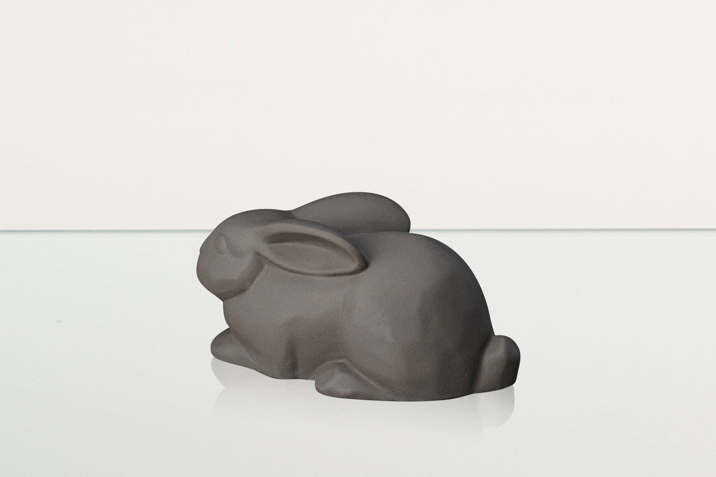 
                  
                    Pulvis Art Urns Pet Urn Rabbit Urn For Ashes - Grey Matte  | Ceramic Bunny Urn
                  
                