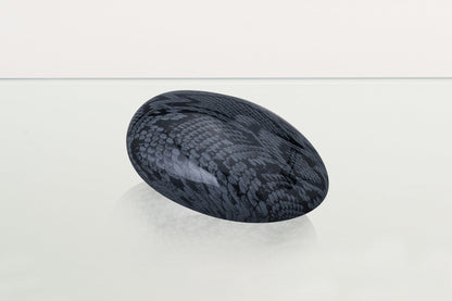 Reptile Pet Urn - Cobalt Blue | Ceramic | HydroGraphics - Pulvis Art Urns