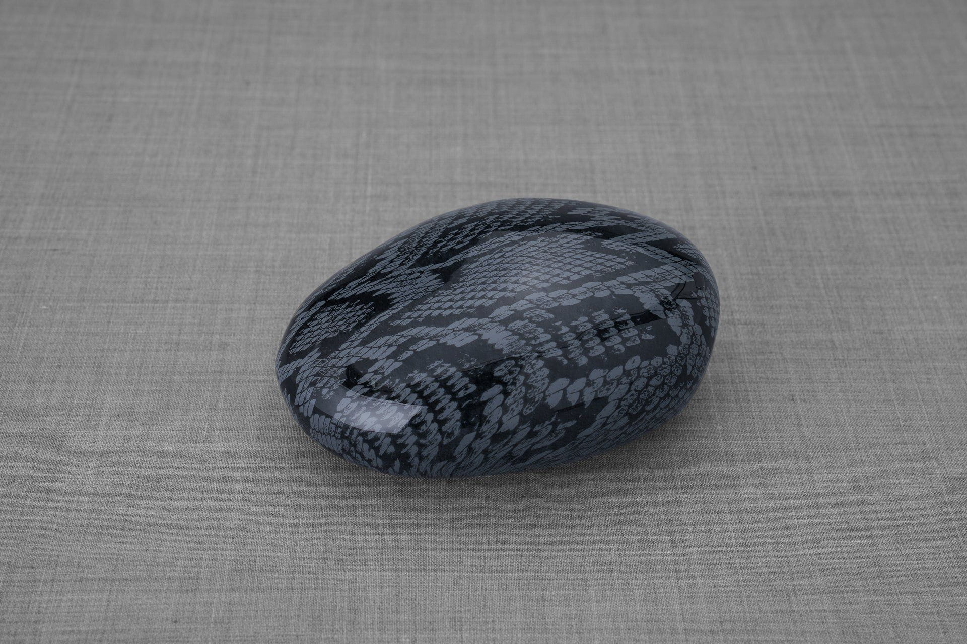 Reptile Pet Urn - Cobalt Blue | Ceramic | HydroGraphics - Pulvis Art Urns